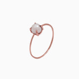 14k Gold Absolutely Effortless Freshwater Pearl Microstackable Ring