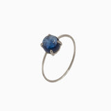 14k Gold Absolutely Effortless Blue Sapphire Microstackable Ring