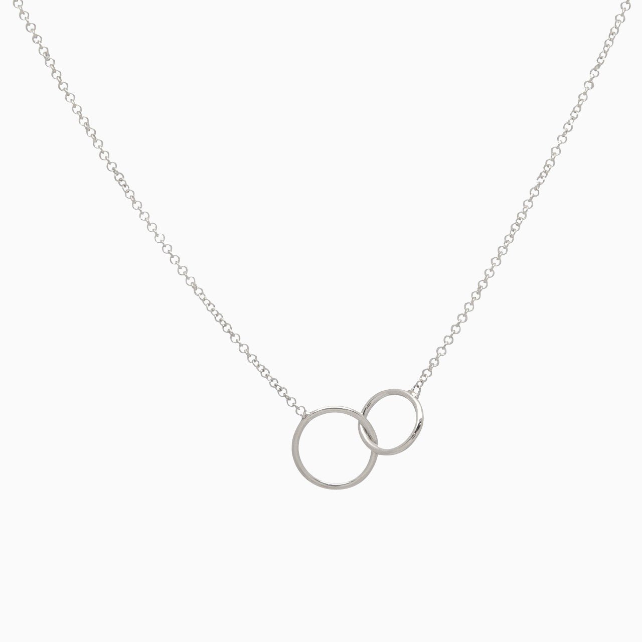 14k Gold Coveted Connections Linked Ring Necklace - Starflower Design