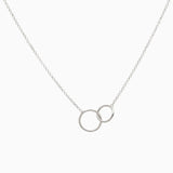 14k Gold Coveted Connections Linked Ring Necklace - Starflower Design