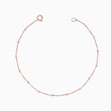 14k Gold "I Love the Nightlife" Diamond - Cut Disco Ball Cable Chain Bracelet - Starflower Design