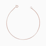 14k Gold Radical Retro Rolo Chain Bracelet - Starflower Design