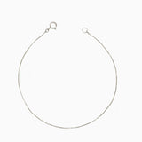 14k Gold Shimmer & Shine Diamond Cut Cable Chain Bracelet - Starflower Design