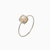 14k Gold Absolutely Effortless Freshwater Pearl Microstackable Ring