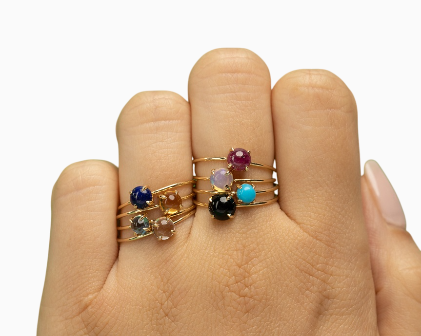 Mix and Match Microstackable Rings