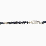 Beauty in Blue 40CT Adjustable Ombre Sapphire Choker Necklace - Starflower Design