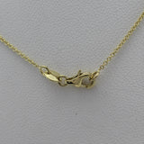 14k Cultured Freshwater Pearl Bar Necklace - Starflower Design