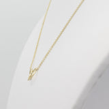 14k Gold Coveted Connections Linked Ring Necklace - Starflower Design